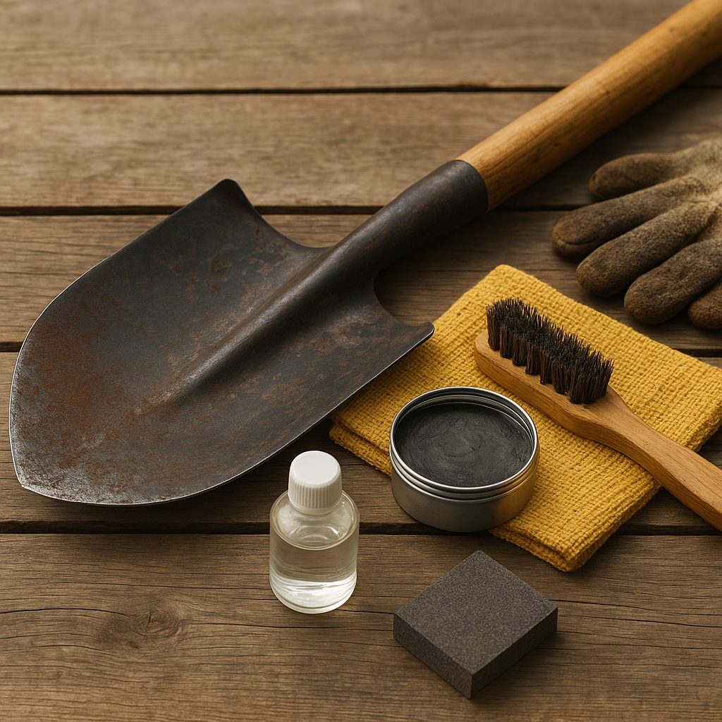 Jak dbać o metalową łopatę, by służyła latami