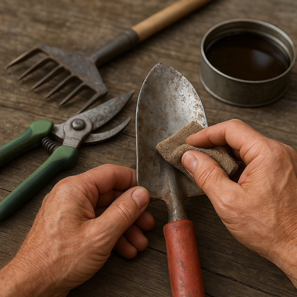 Jak przeprowadzić konserwację narzędzi ogrodowych