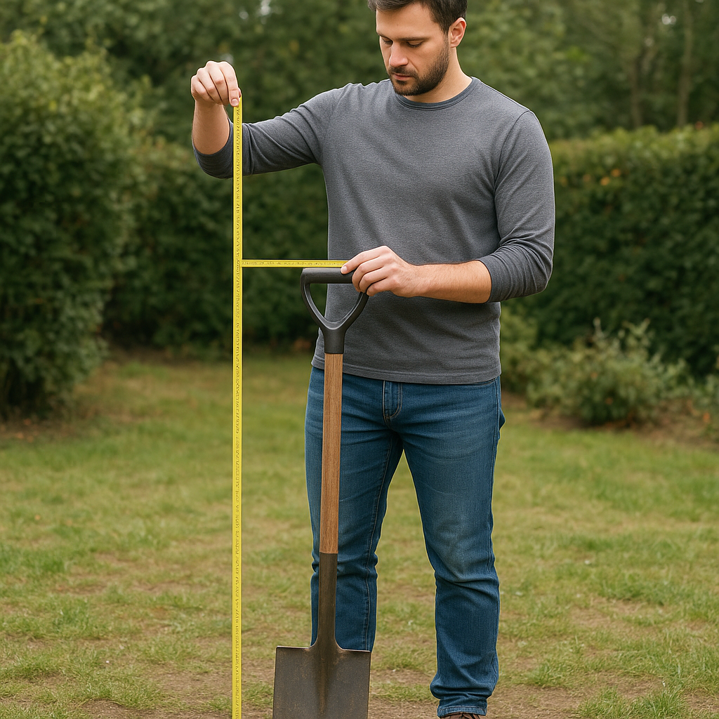 Jak dobrać długość trzonka łopaty do wzrostu