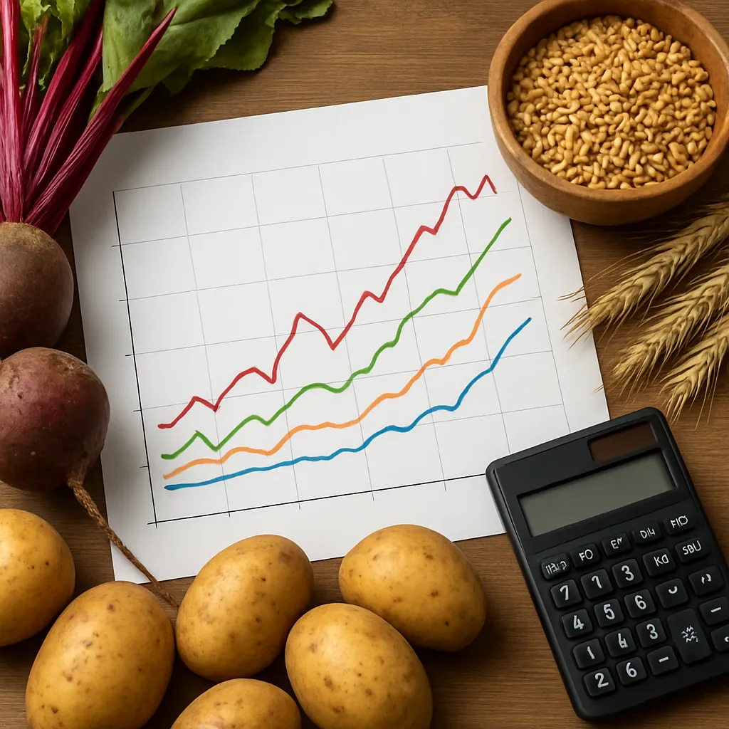 Trend cen produktów rolnych – od buraków po pszenicę – jakie strategie cenowe dla rolników